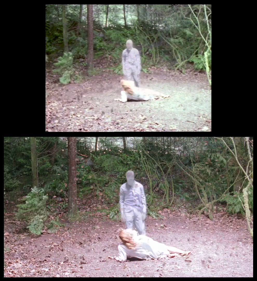 X-Files Blu-ray DVD Comparison 101 1X79 Pilot Screencap