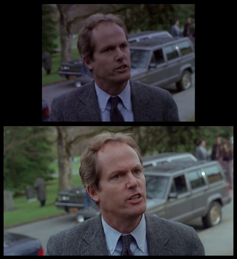 X-Files Blu-ray DVD Comparison 101 1X79 Pilot Screencap