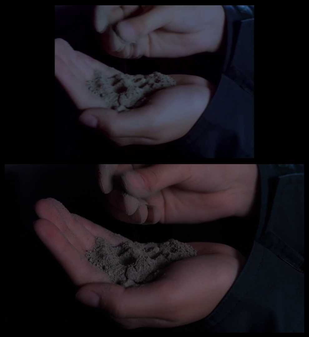 X-Files Blu-ray DVD Comparison 101 1X79 Pilot Screencap