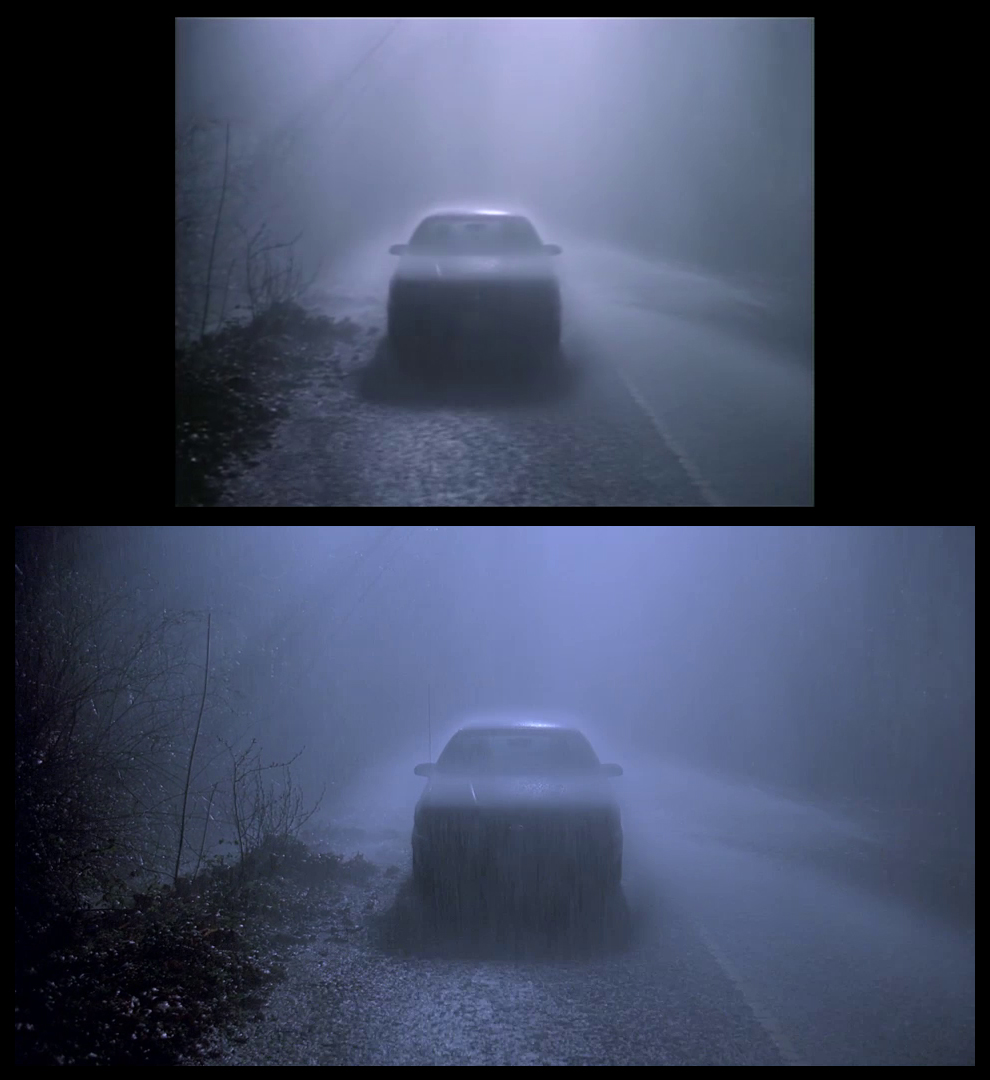 X-Files Blu-ray DVD Comparison 101 1X79 Pilot Screencap