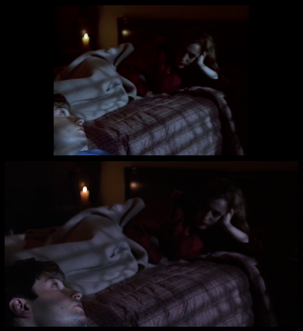 X-Files Blu-ray DVD Comparison 101 1X79 Pilot Screencap