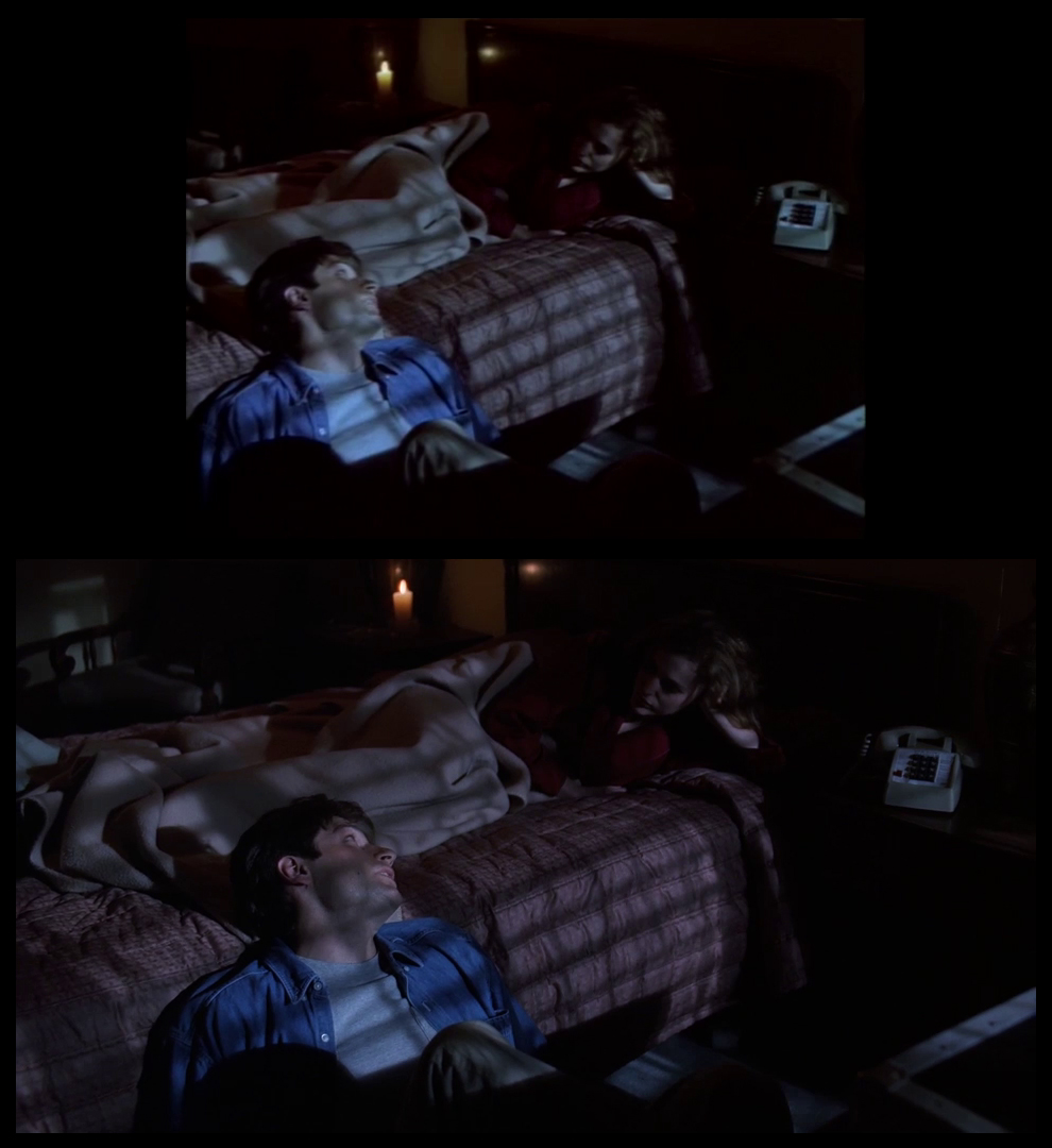 X-Files Blu-ray DVD Comparison 101 1X79 Pilot Screencap