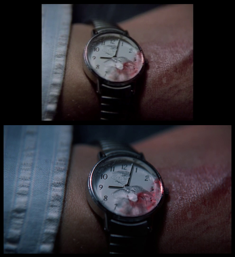 X-Files Blu-ray DVD Comparison 101 1X79 Pilot Screencap