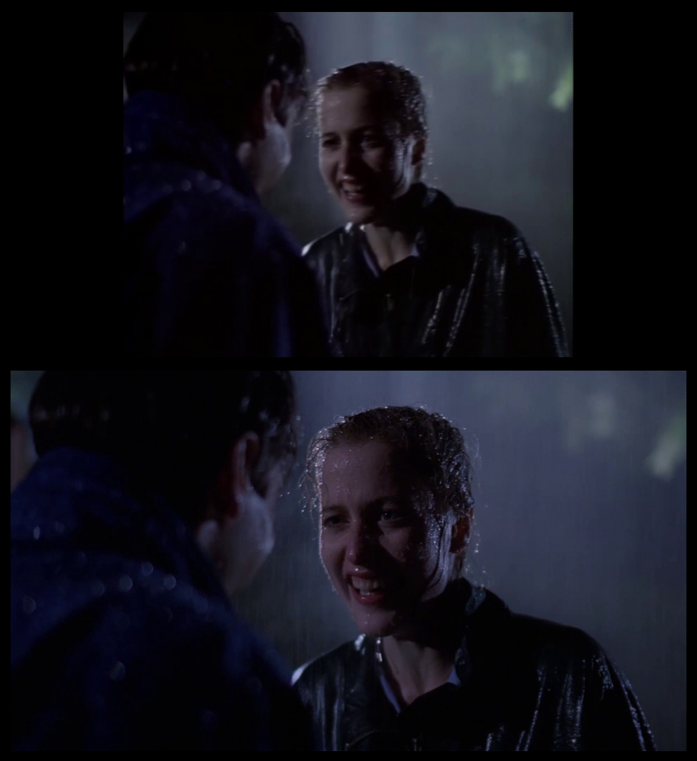 X-Files Blu-ray DVD Comparison 101 1X79 Pilot Screencap