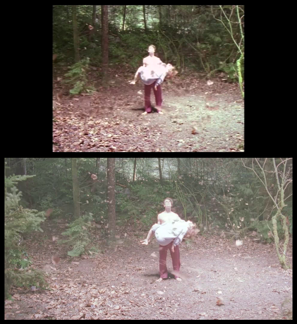 X-Files Blu-ray DVD Comparison 101 1X79 Pilot Screencap