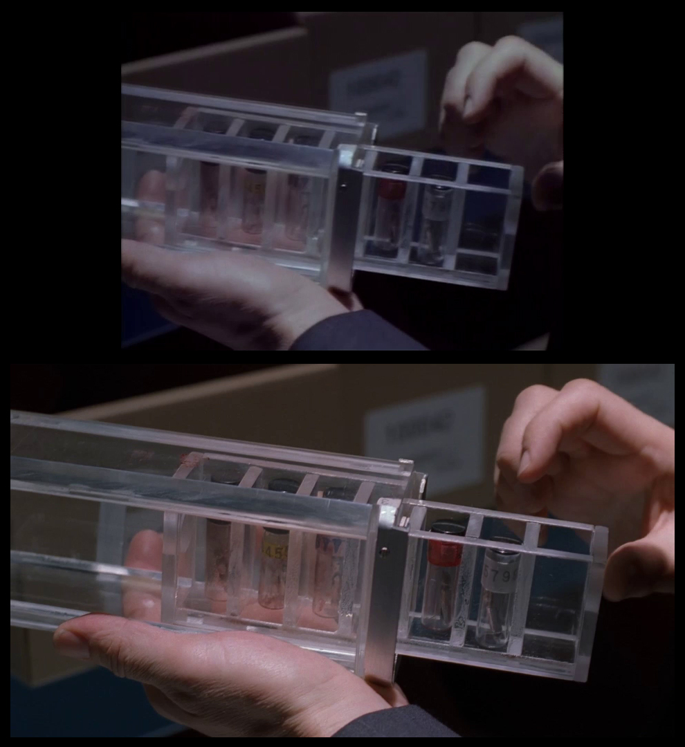 X-Files Blu-ray DVD Comparison 101 1X79 Pilot Screencap