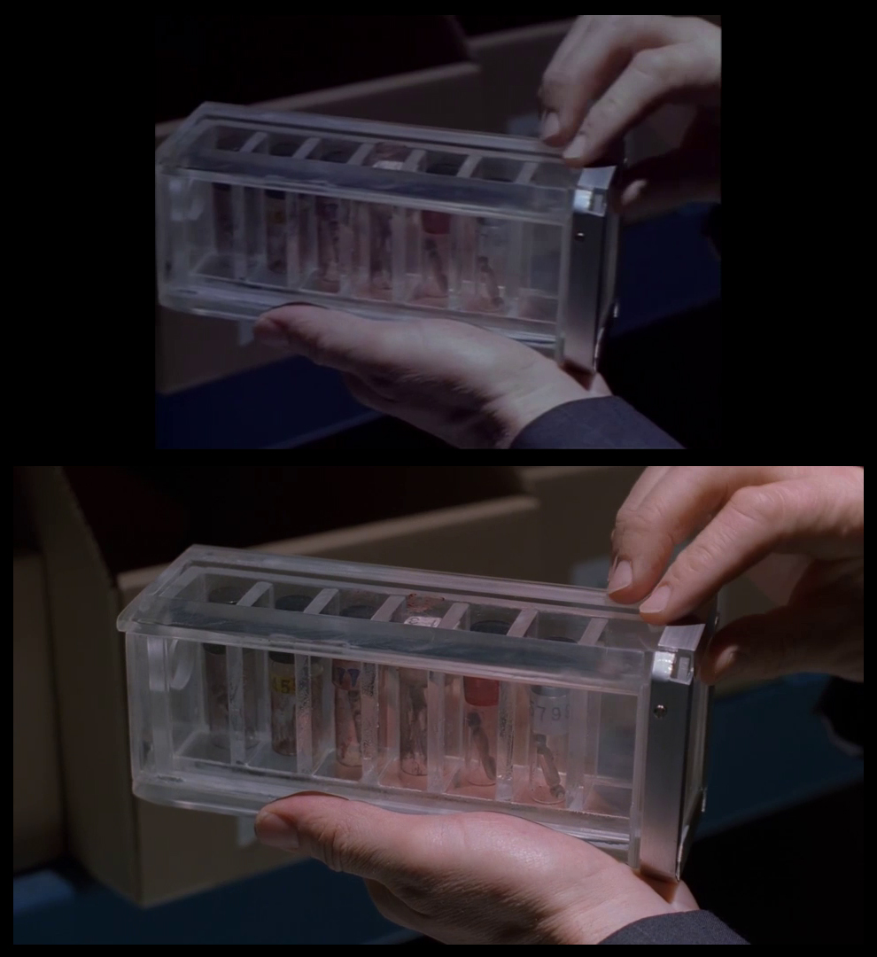 X-Files Blu-ray DVD Comparison 101 1X79 Pilot Screencap