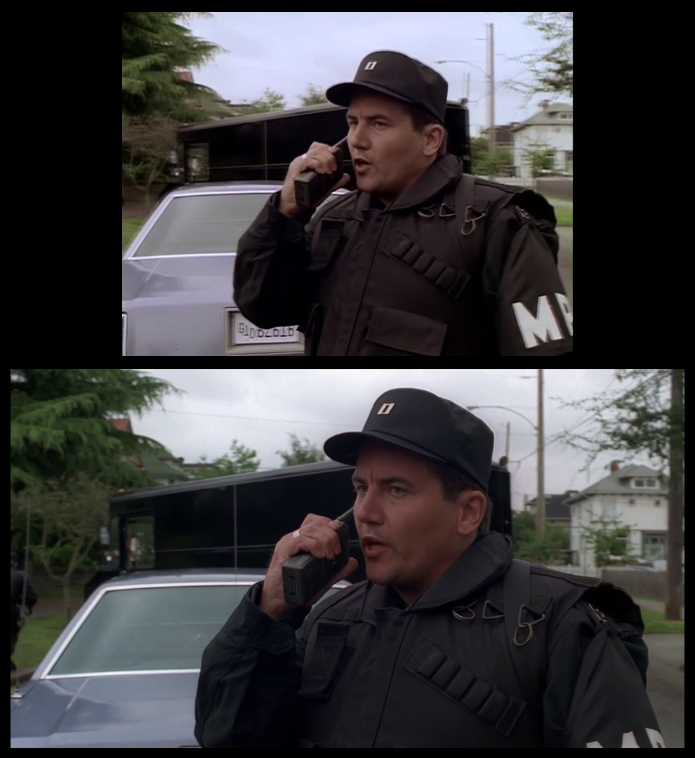 X-Files Blu-ray DVD Comparison 102 1X01 Deep Throat Screencap