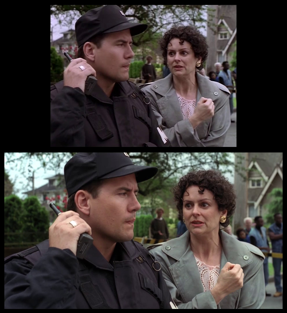 X-Files Blu-ray DVD Comparison 102 1X01 Deep Throat Screencap