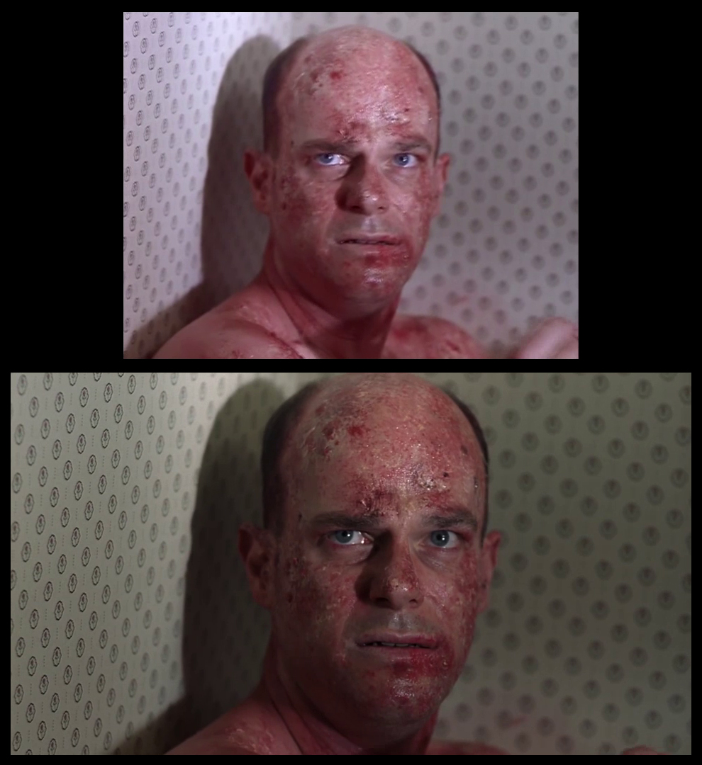 X-Files Blu-ray DVD Comparison 102 1X01 Deep Throat Screencap