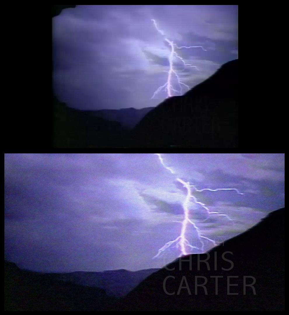 X-Files Blu-ray DVD Comparison 102 1X01 Deep Throat Screencap