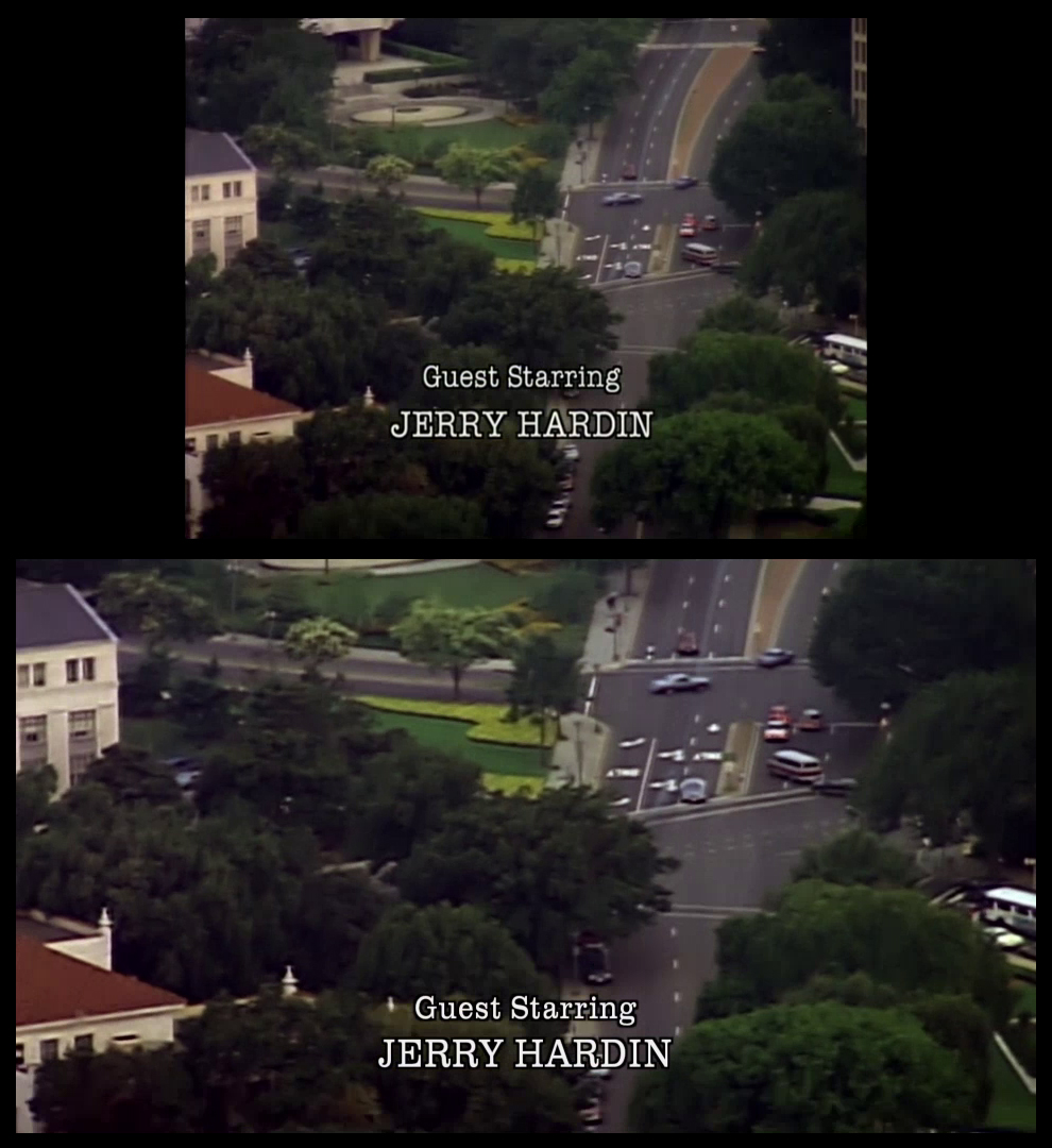 X-Files Blu-ray DVD Comparison 102 1X01 Deep Throat Screencap