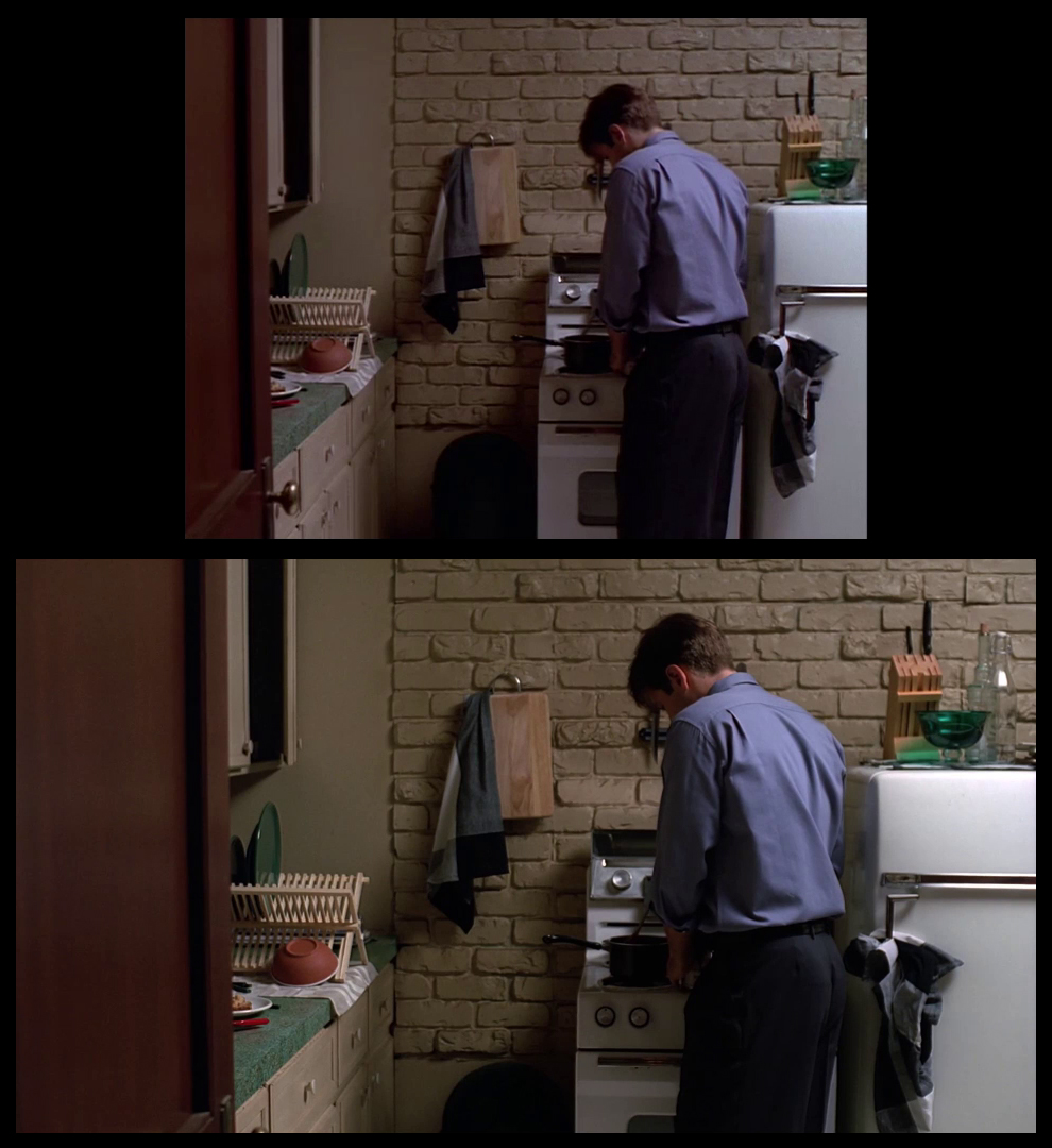 X-Files Blu-ray DVD Comparison 102 1X01 Deep Throat Screencap