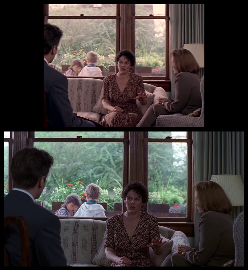X-Files Blu-ray DVD Comparison 102 1X01 Deep Throat Screencap