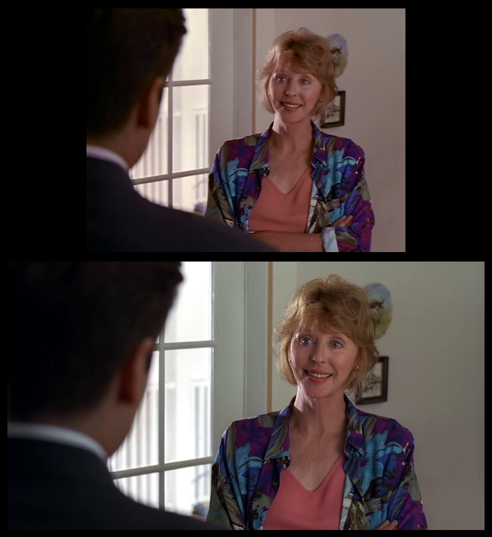 X-Files Blu-ray DVD Comparison 102 1X01 Deep Throat Screencap
