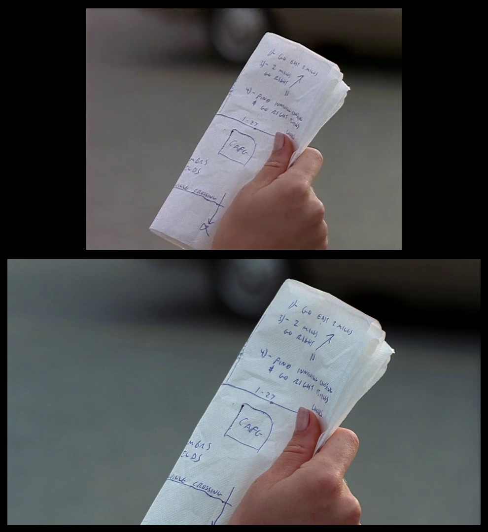 X-Files Blu-ray DVD Comparison 102 1X01 Deep Throat Screencap