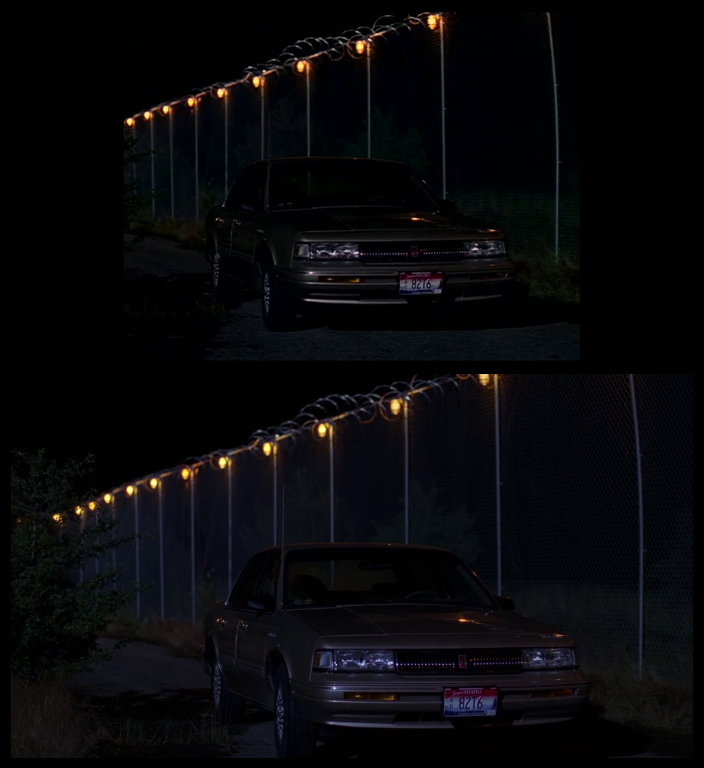 X-Files Blu-ray DVD Comparison 102 1X01 Deep Throat Screencap