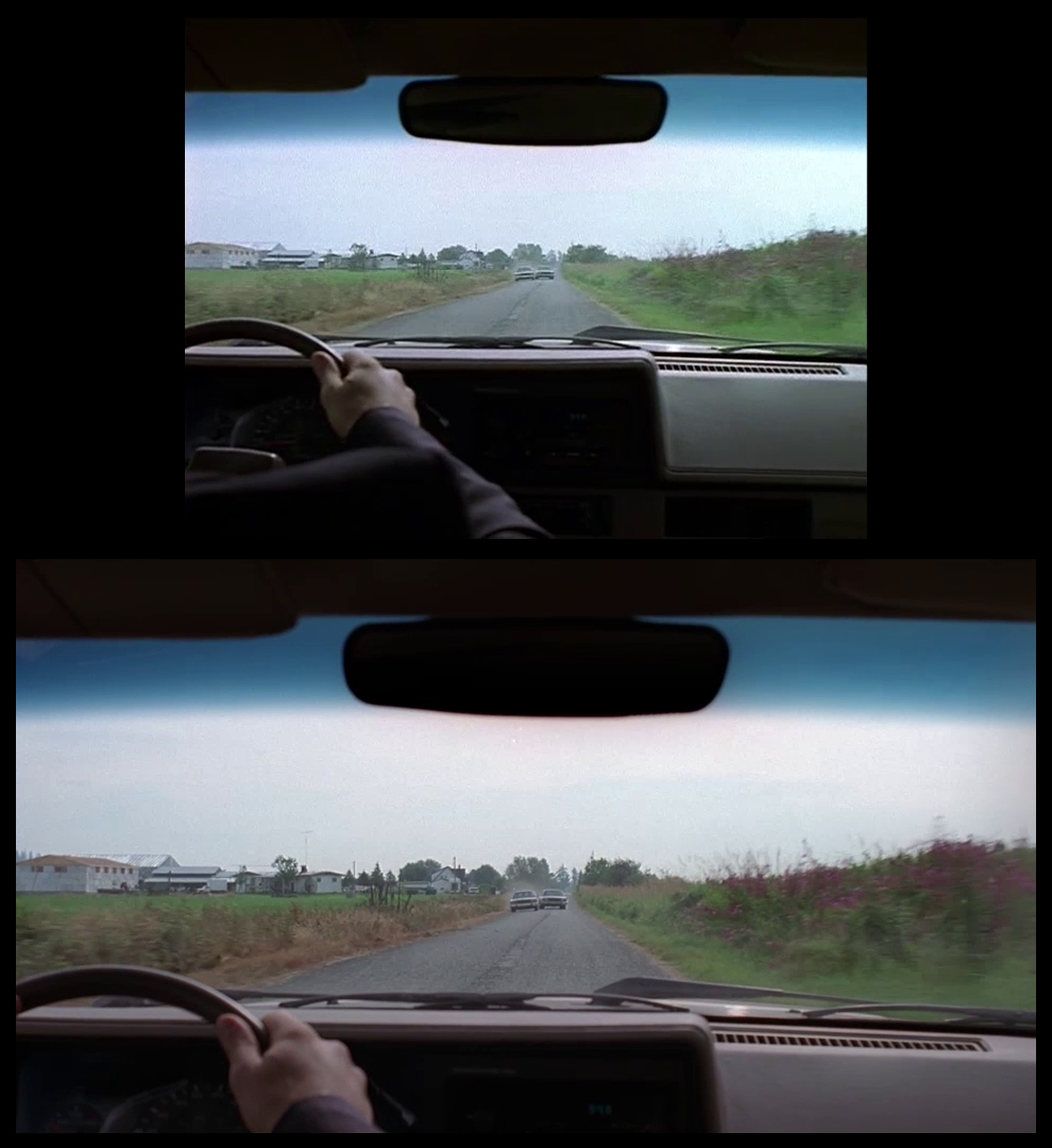 X-Files Blu-ray DVD Comparison 102 1X01 Deep Throat Screencap