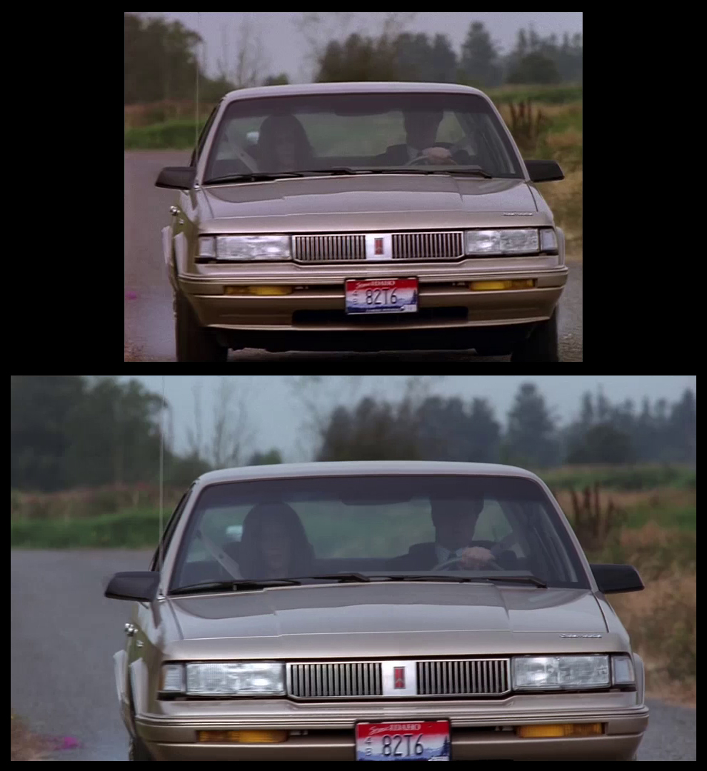 X-Files Blu-ray DVD Comparison 102 1X01 Deep Throat Screencap