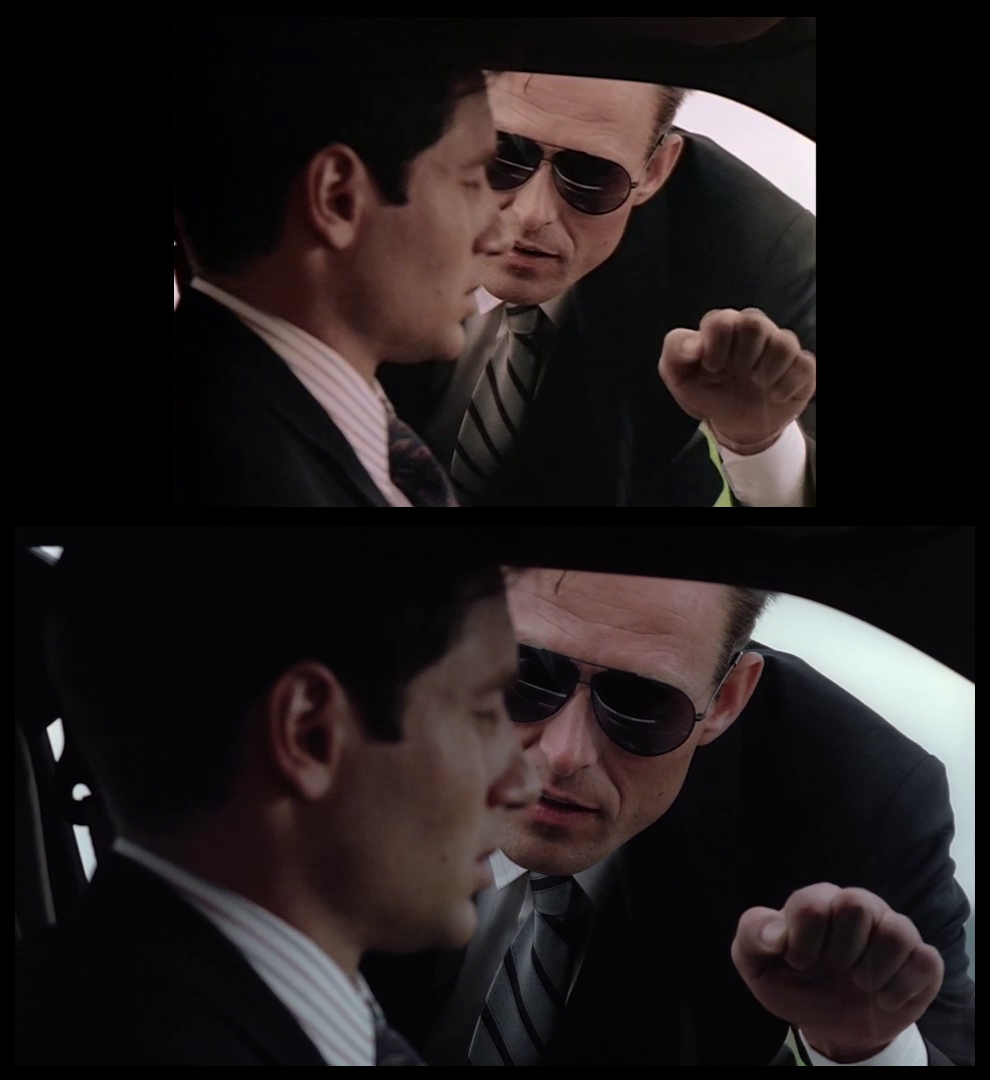 X-Files Blu-ray DVD Comparison 102 1X01 Deep Throat Screencap