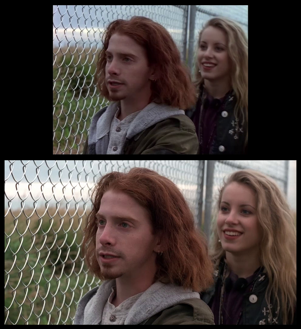 X-Files Blu-ray DVD Comparison 102 1X01 Deep Throat Screencap