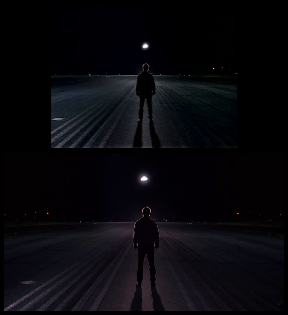 X-Files Blu-ray DVD Comparison 102 1X01 Deep Throat Screencap
