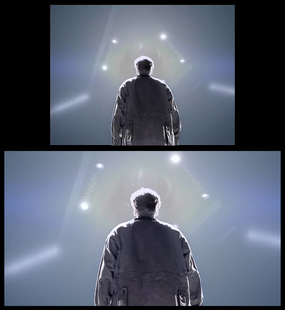 X-Files Blu-ray DVD Comparison 102 1X01 Deep Throat Screencap