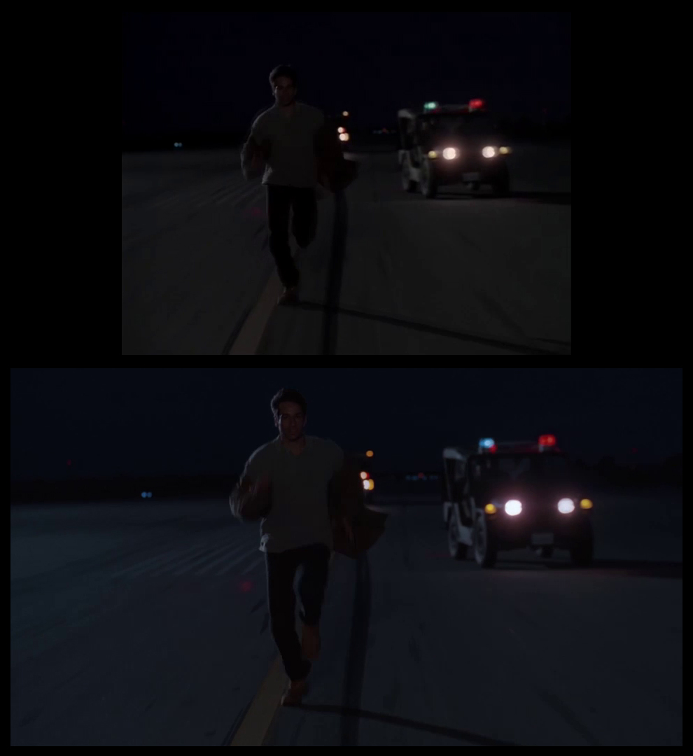 X-Files Blu-ray DVD Comparison 102 1X01 Deep Throat Screencap