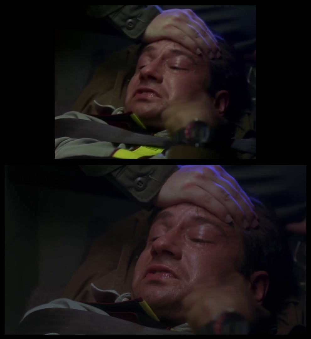 X-Files Blu-ray DVD Comparison 102 1X01 Deep Throat Screencap