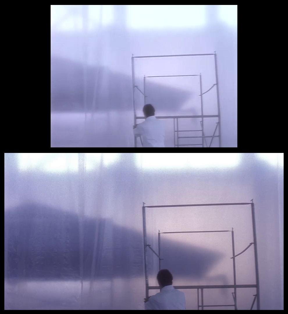 X-Files Blu-ray DVD Comparison 102 1X01 Deep Throat Screencap