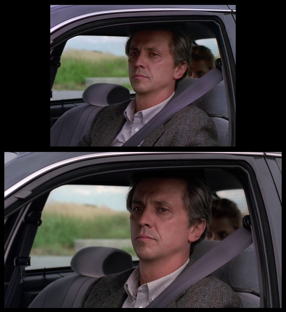 X-Files Blu-ray DVD Comparison 102 1X01 Deep Throat Screencap