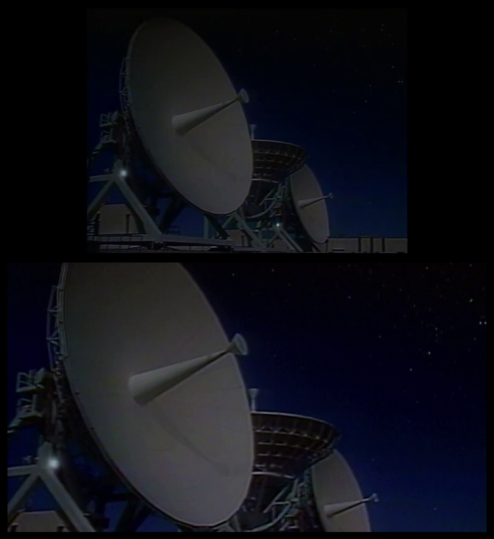 X-Files Blu-ray DVD Comparison 201 2X01 Little Green Men Screencap