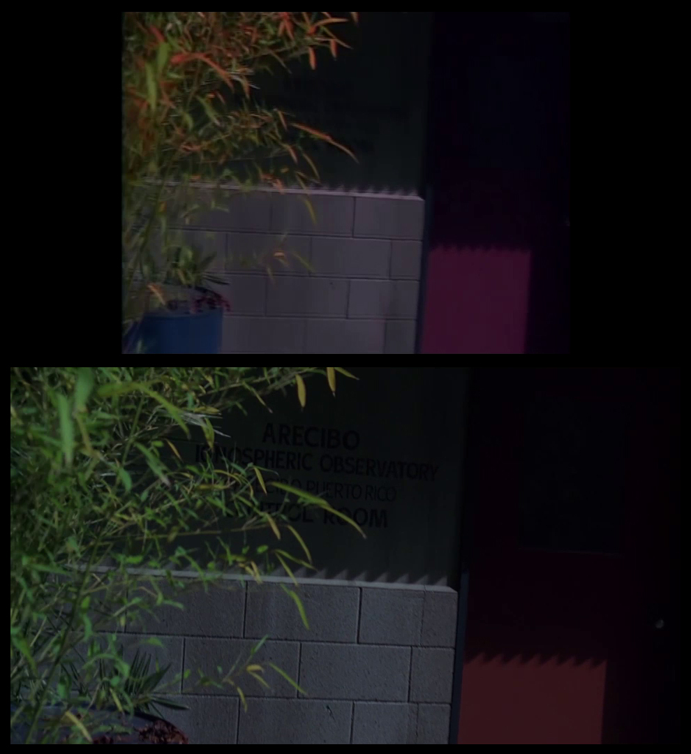 X-Files Blu-ray DVD Comparison 201 2X01 Little Green Men Screencap