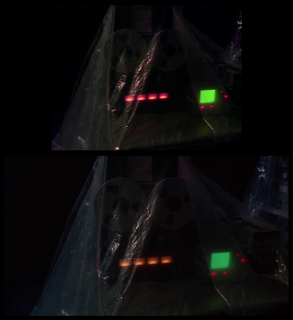 X-Files Blu-ray DVD Comparison 201 2X01 Little Green Men Screencap