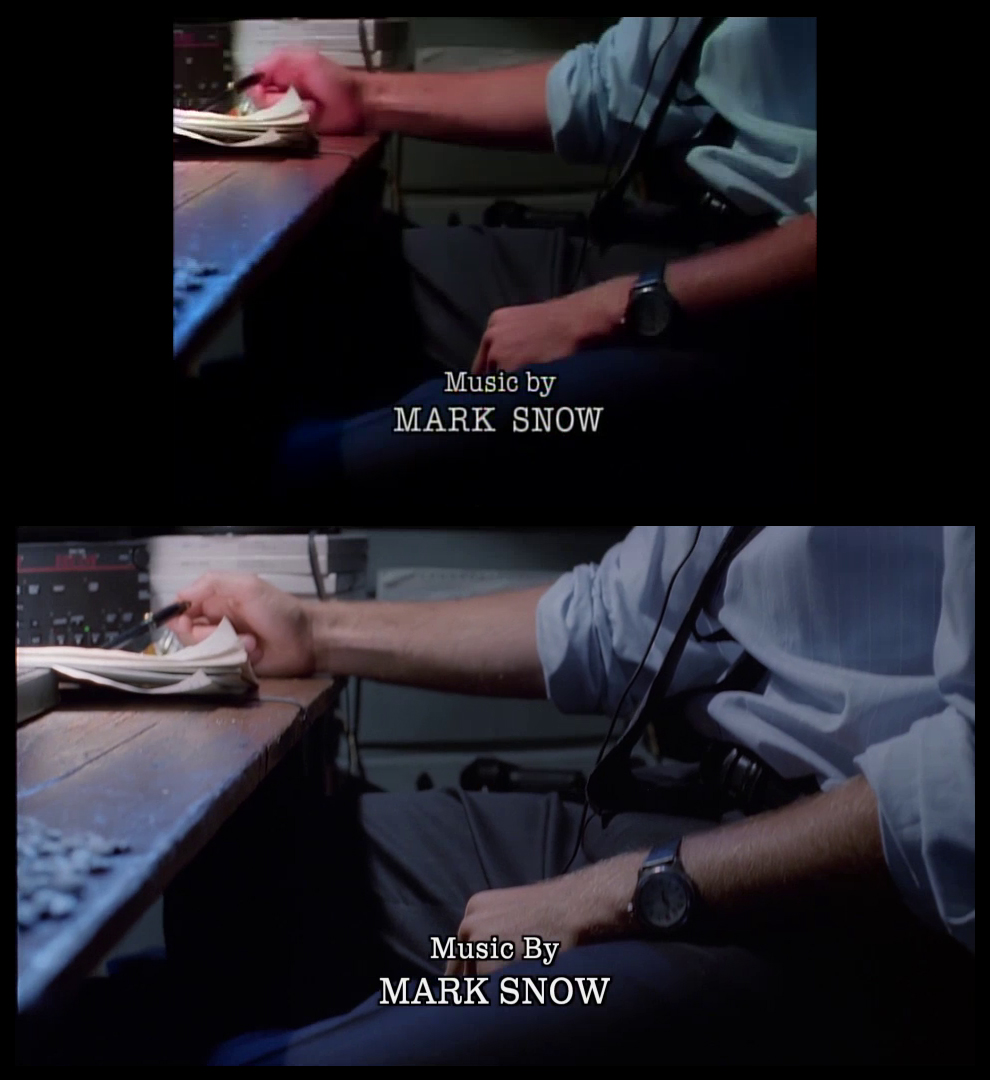 X-Files Blu-ray DVD Comparison 201 2X01 Little Green Men Screencap