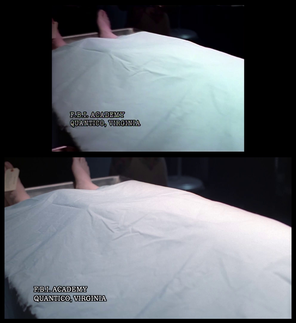 X-Files Blu-ray DVD Comparison 201 2X01 Little Green Men Screencap