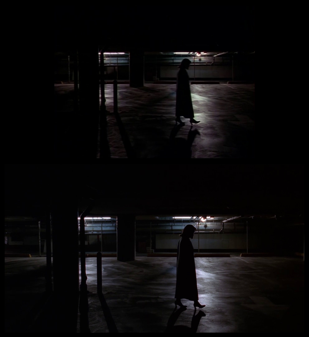 X-Files Blu-ray DVD Comparison 201 2X01 Little Green Men Screencap