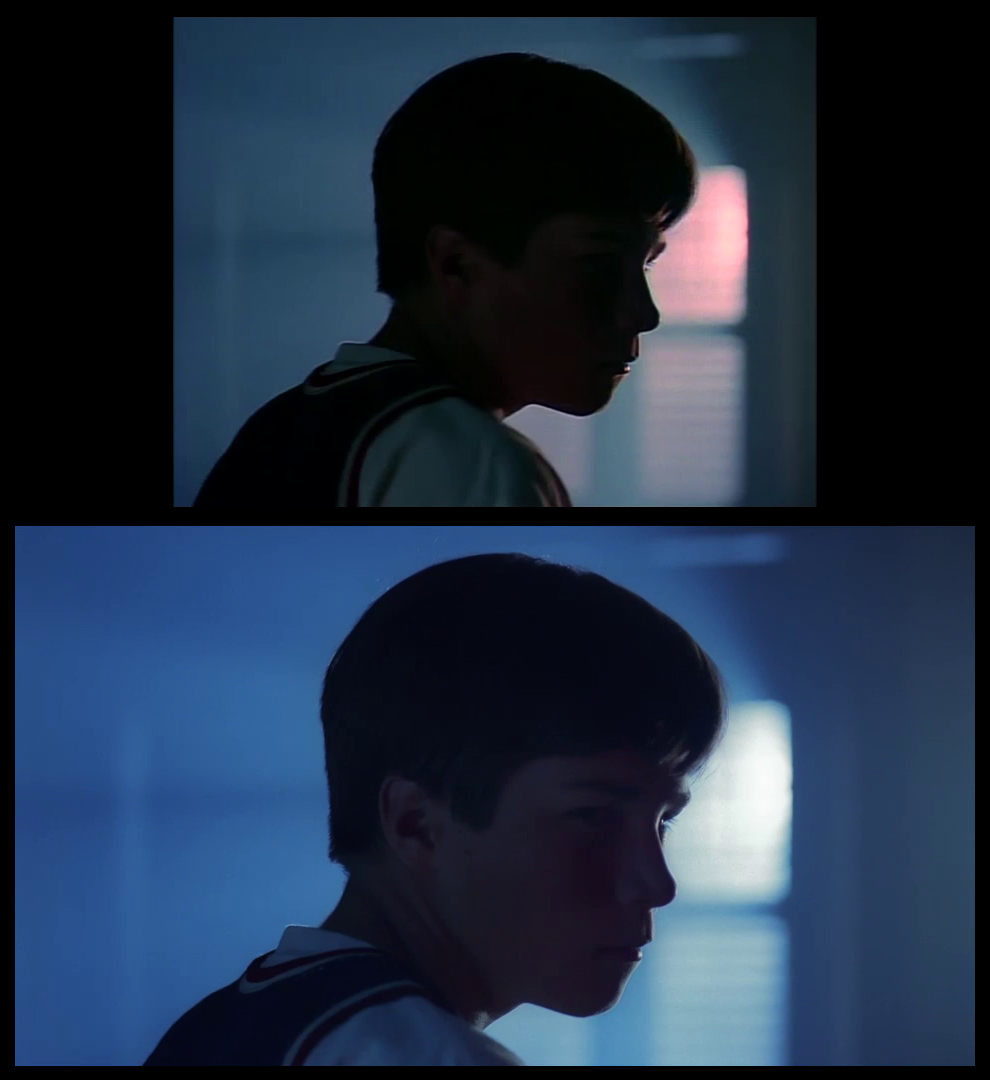 X-Files Blu-ray DVD Comparison 201 2X01 Little Green Men Screencap