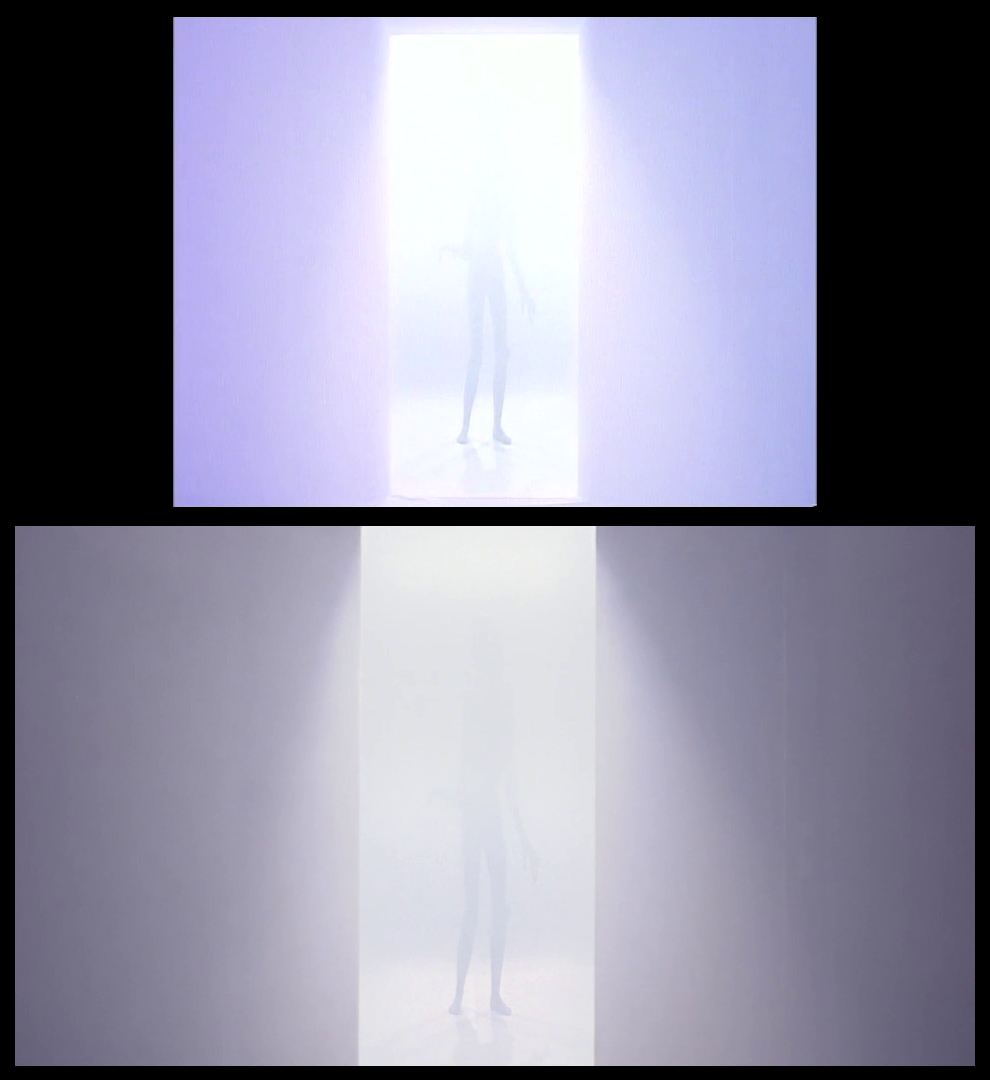 X-Files Blu-ray DVD Comparison 201 2X01 Little Green Men Screencap