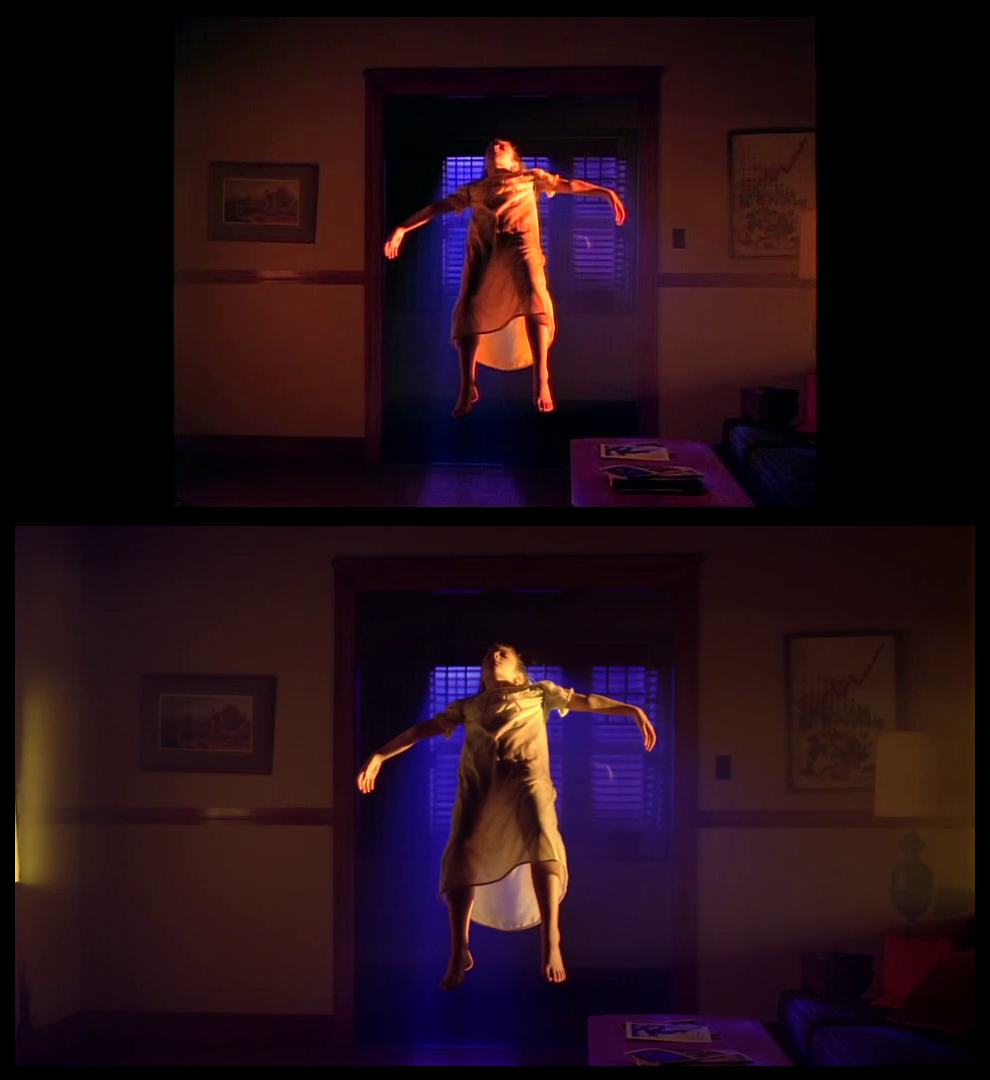 X-Files Blu-ray DVD Comparison 201 2X01 Little Green Men Screencap