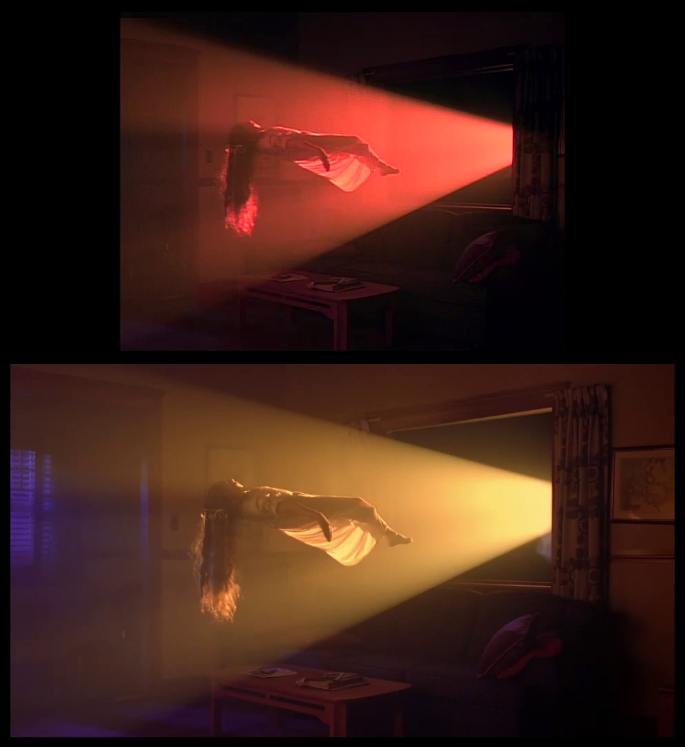 X-Files Blu-ray DVD Comparison 201 2X01 Little Green Men Screencap