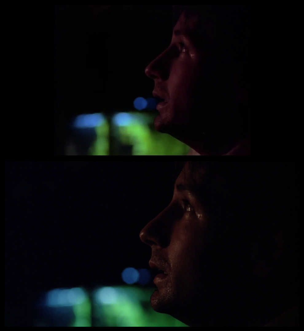 X-Files Blu-ray DVD Comparison 201 2X01 Little Green Men Screencap