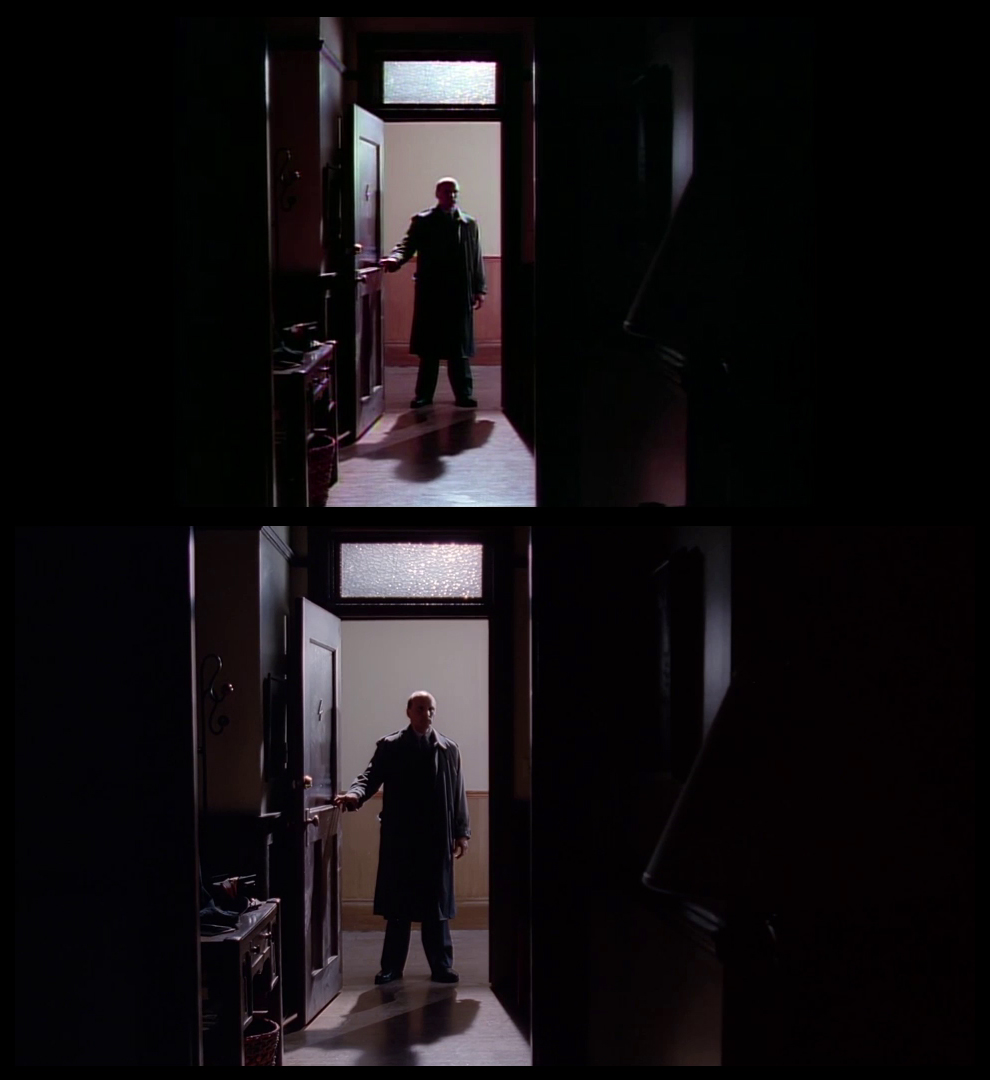 X-Files Blu-ray DVD Comparison 201 2X01 Little Green Men Screencap