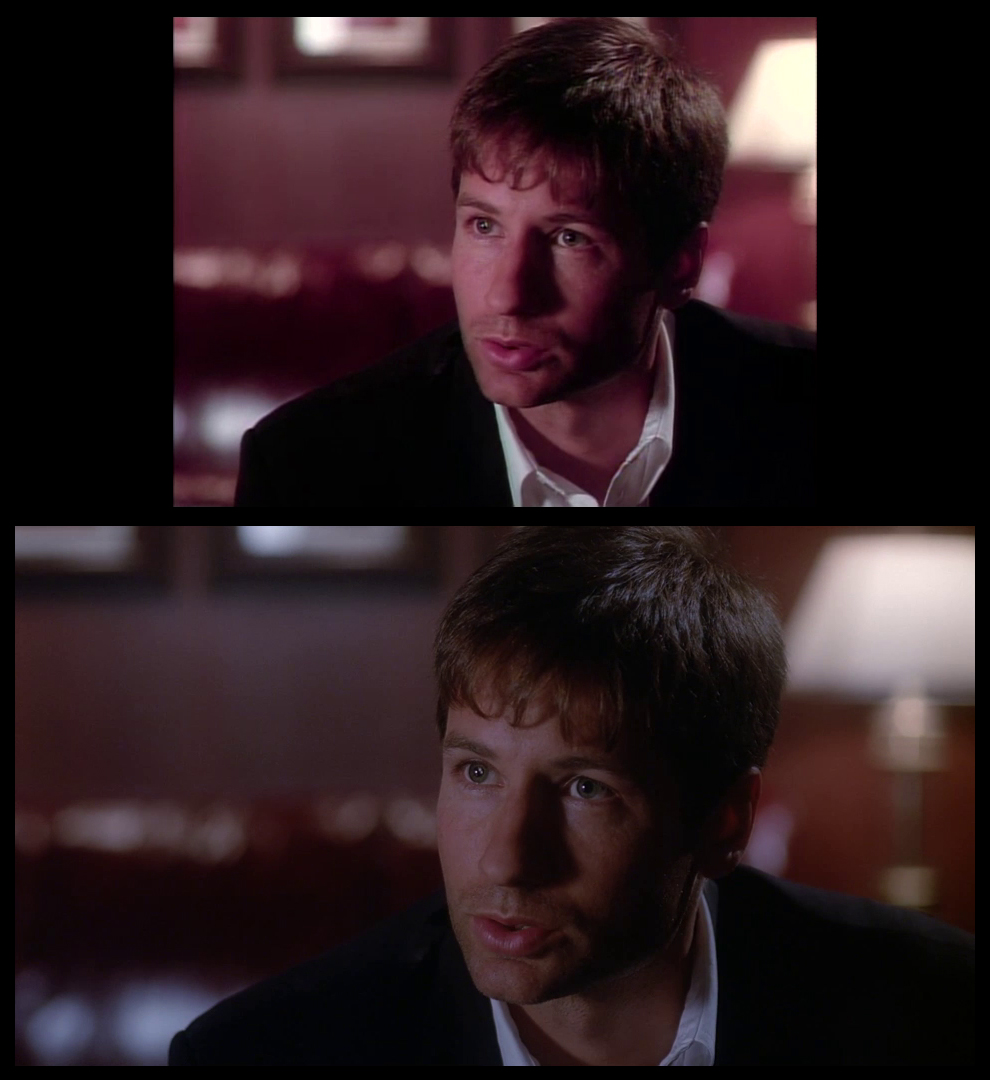 X-Files Blu-ray DVD Comparison 201 2X01 Little Green Men Screencap
