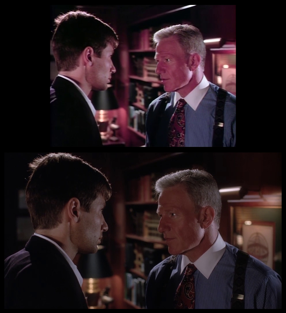 X-Files Blu-ray DVD Comparison 201 2X01 Little Green Men Screencap