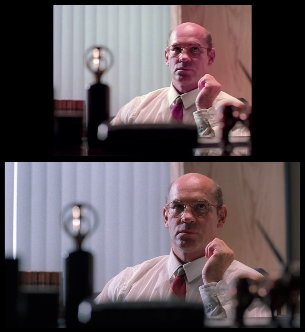 X-Files Blu-ray DVD Comparison 201 2X01 Little Green Men Screencap