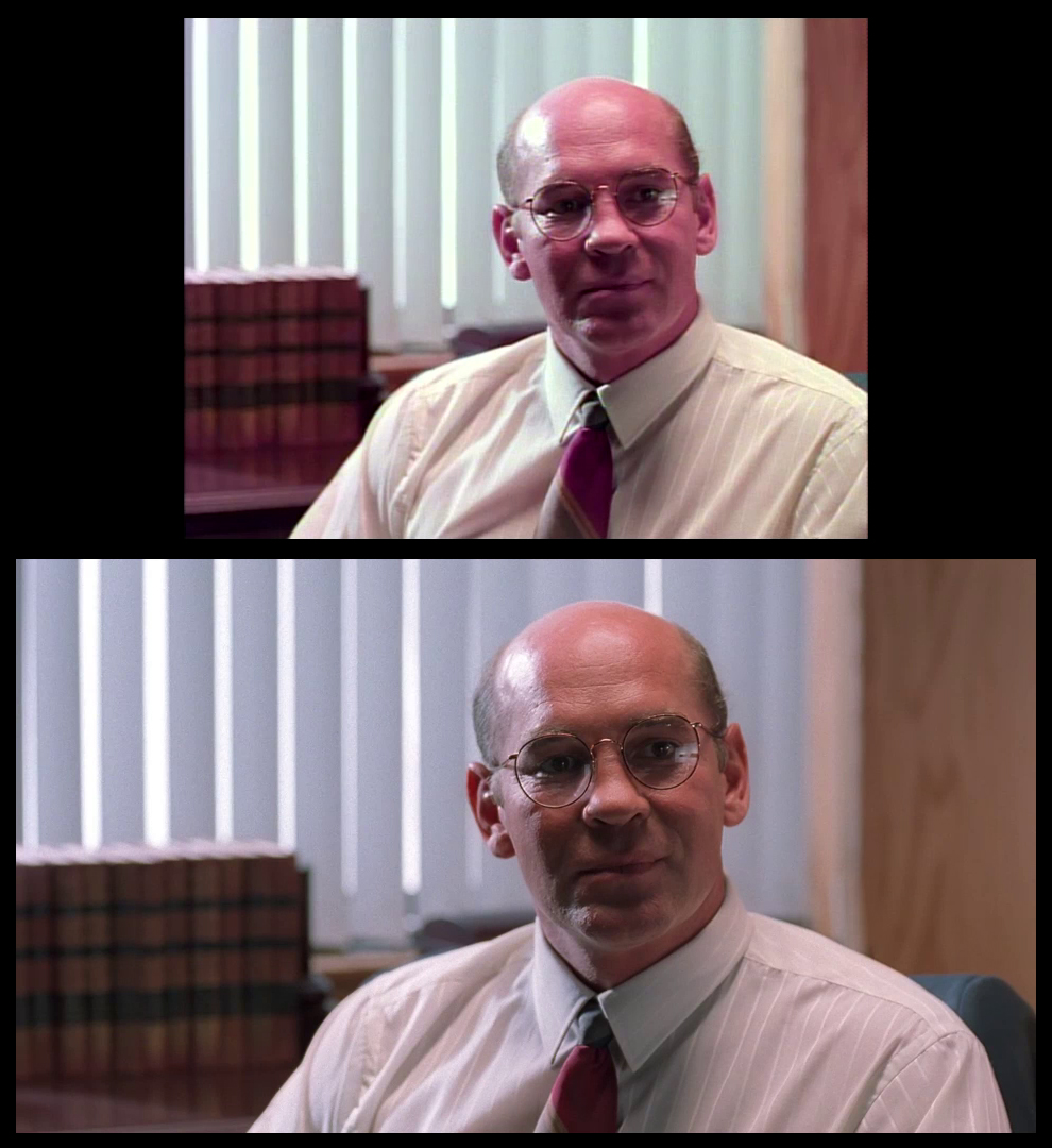 X-Files Blu-ray DVD Comparison 201 2X01 Little Green Men Screencap