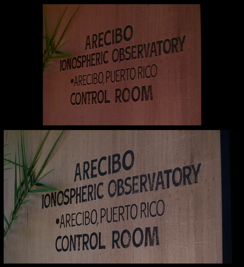 X-Files Blu-ray DVD Comparison 201 2X01 Little Green Men Screencap