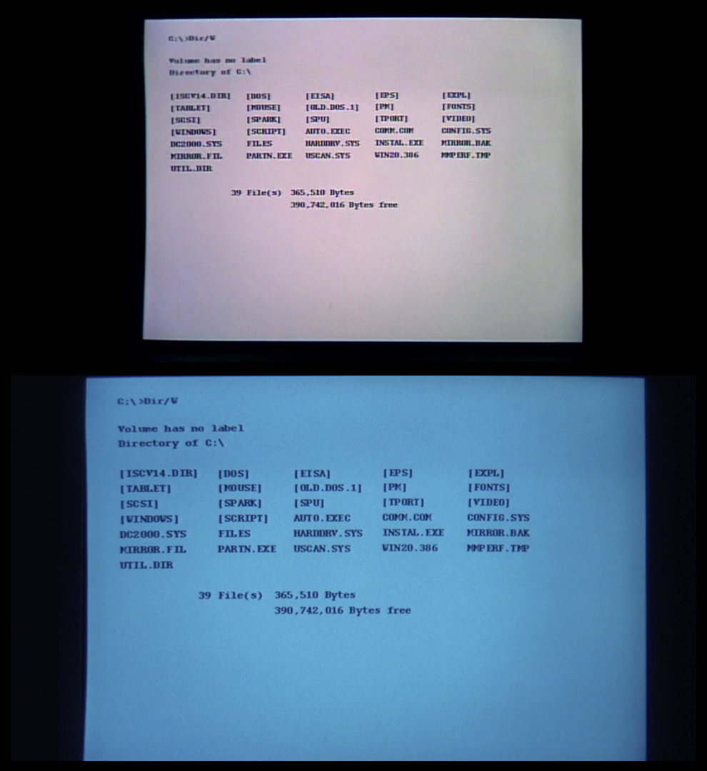 X-Files Blu-ray DVD Comparison 201 2X01 Little Green Men Screencap