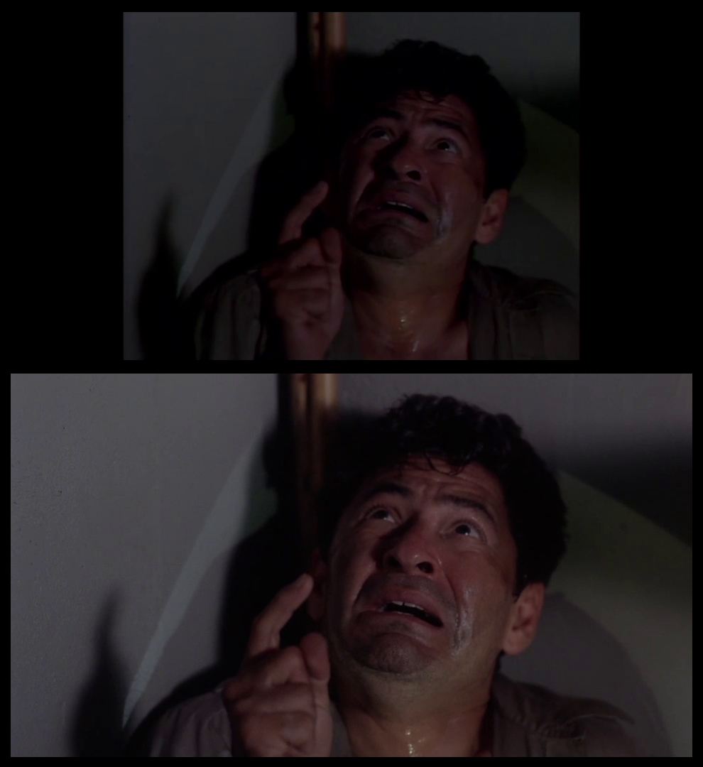 X-Files Blu-ray DVD Comparison 201 2X01 Little Green Men Screencap